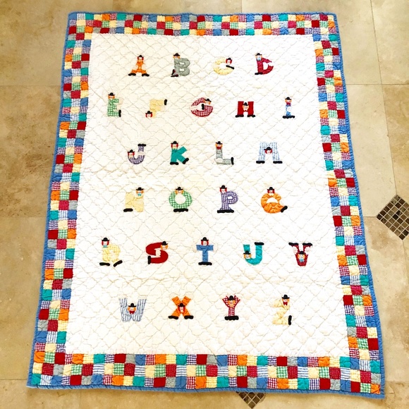 Bloomingdale's Other - Bloomingdales Alphabet Clown Nursery Wall Hanging